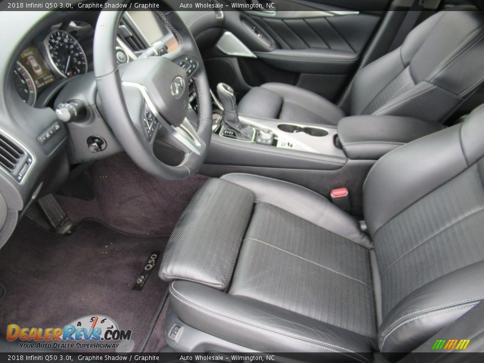 2018 Infiniti Q50 3.0t Graphite Shadow / Graphite Photo #11