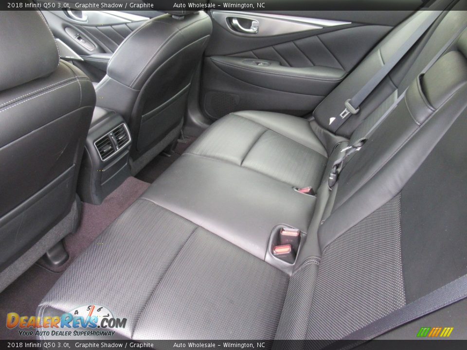2018 Infiniti Q50 3.0t Graphite Shadow / Graphite Photo #13