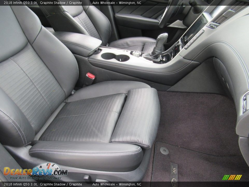 2018 Infiniti Q50 3.0t Graphite Shadow / Graphite Photo #14