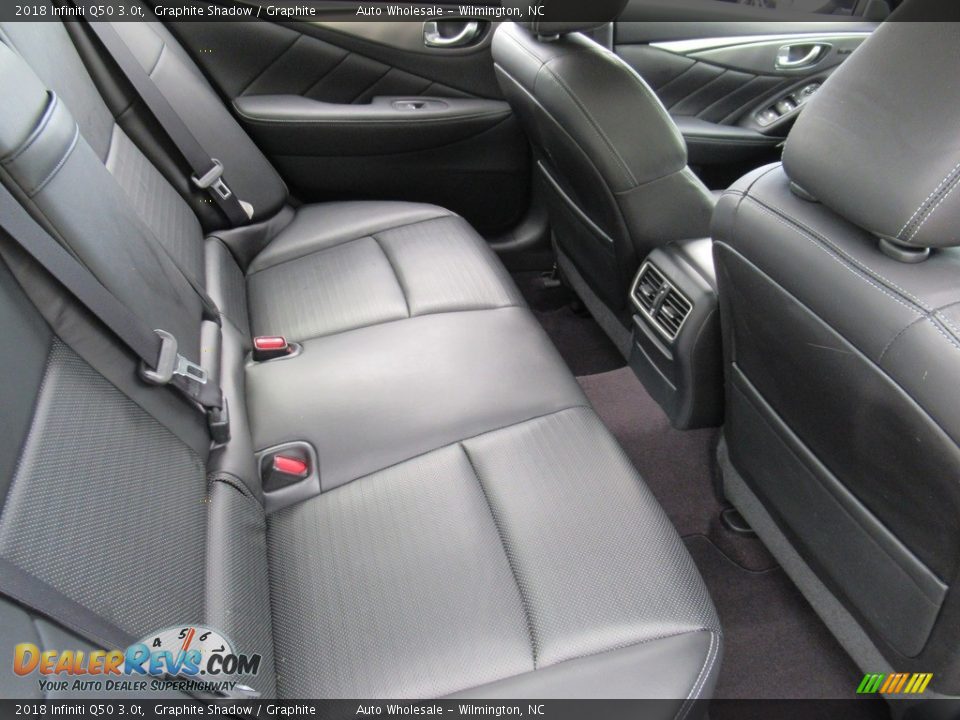 2018 Infiniti Q50 3.0t Graphite Shadow / Graphite Photo #15