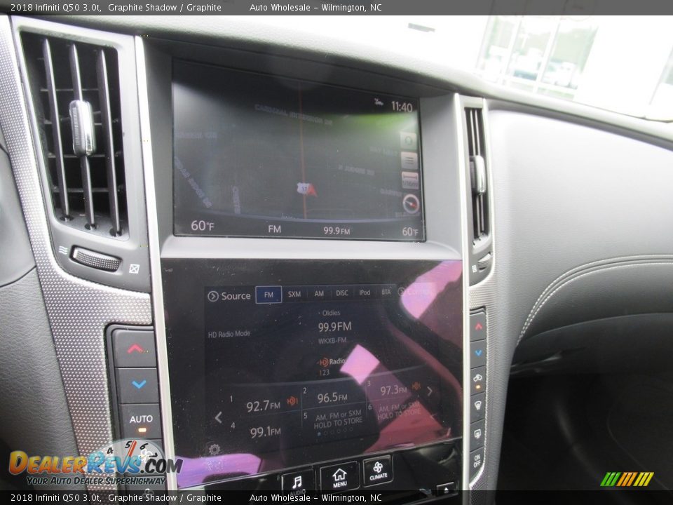 2018 Infiniti Q50 3.0t Graphite Shadow / Graphite Photo #18