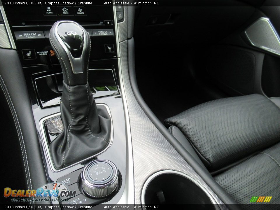 2018 Infiniti Q50 3.0t Graphite Shadow / Graphite Photo #20