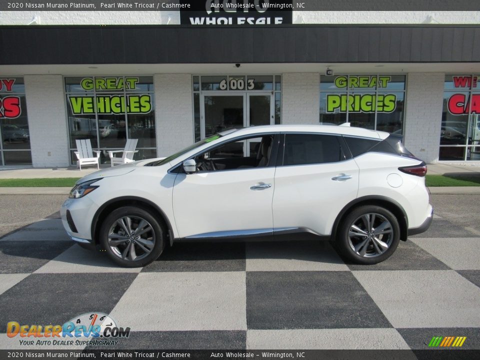 2020 Nissan Murano Platinum Pearl White Tricoat / Cashmere Photo #1