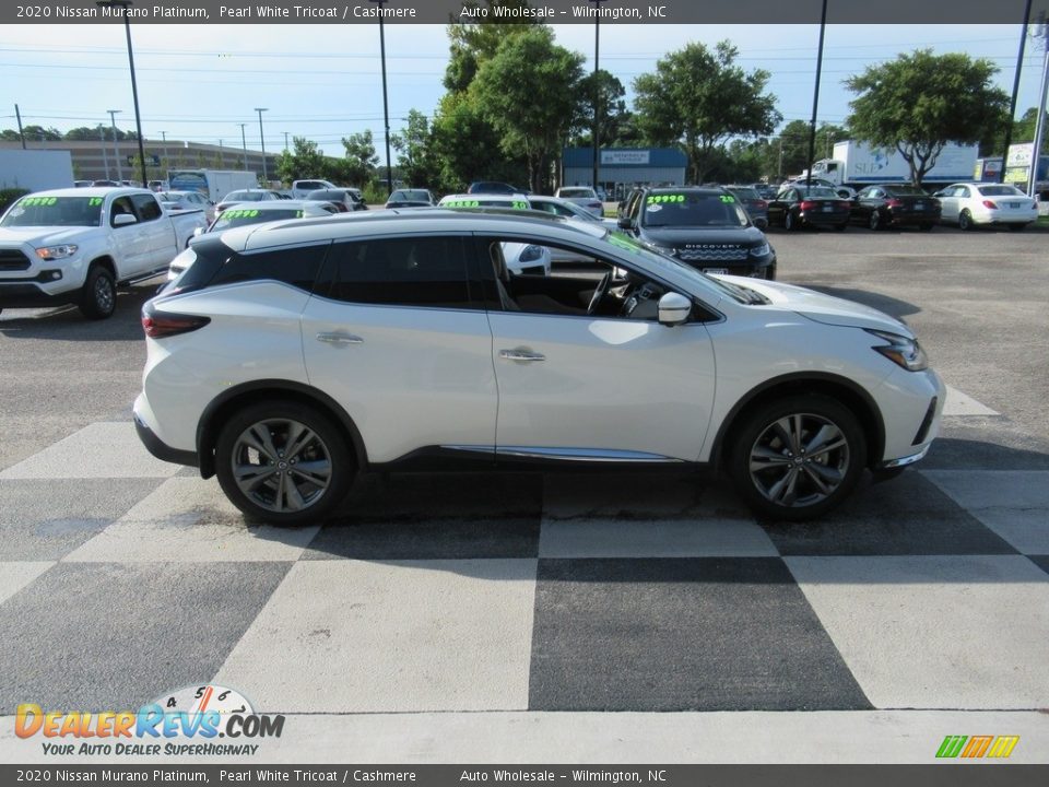 2020 Nissan Murano Platinum Pearl White Tricoat / Cashmere Photo #3