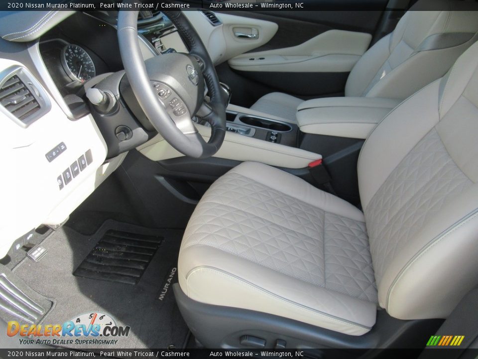 2020 Nissan Murano Platinum Pearl White Tricoat / Cashmere Photo #10