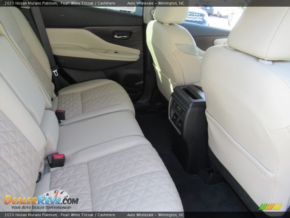 2020 Nissan Murano Platinum Pearl White Tricoat / Cashmere Photo #14