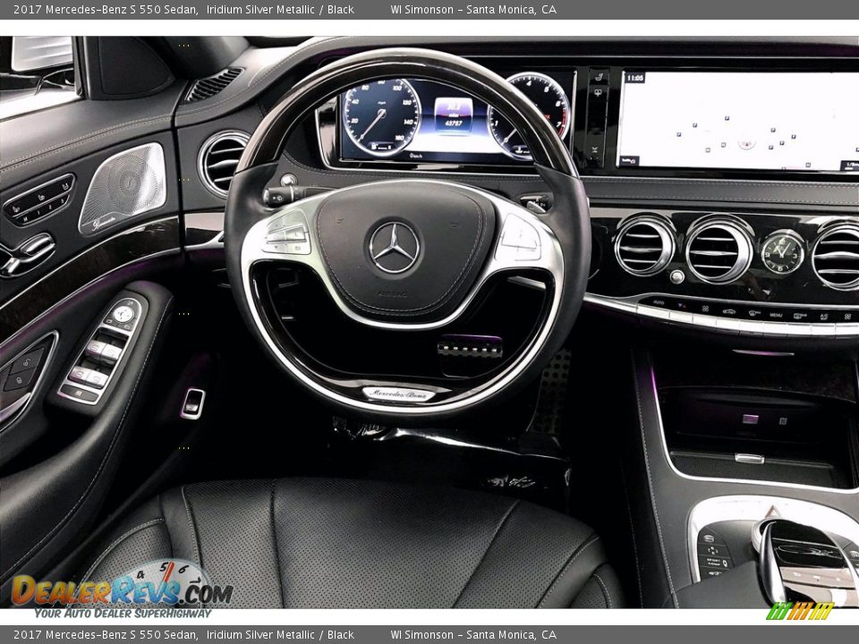 Dashboard of 2017 Mercedes-Benz S 550 Sedan Photo #4