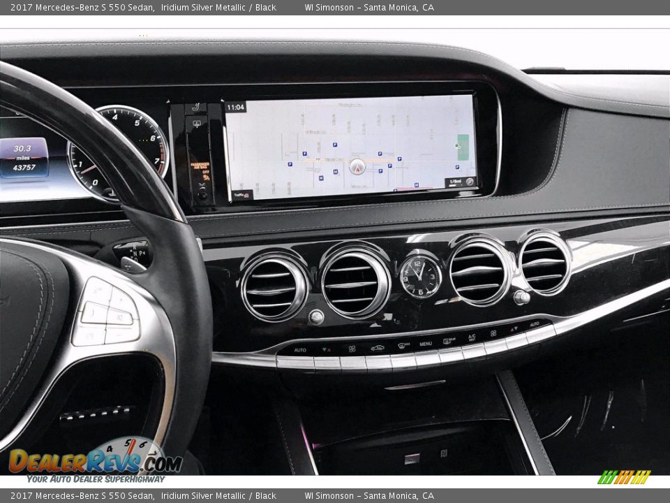Navigation of 2017 Mercedes-Benz S 550 Sedan Photo #5
