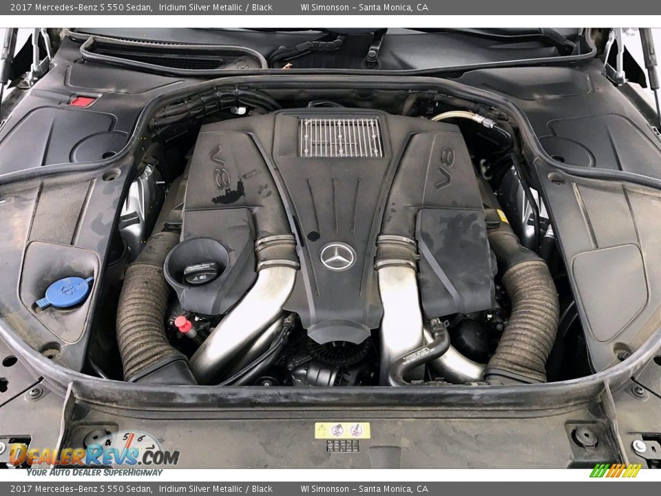 2017 Mercedes-Benz S 550 Sedan 4.7 Liter DI biturbo DOHC 32-Valve VVT V8 Engine Photo #9