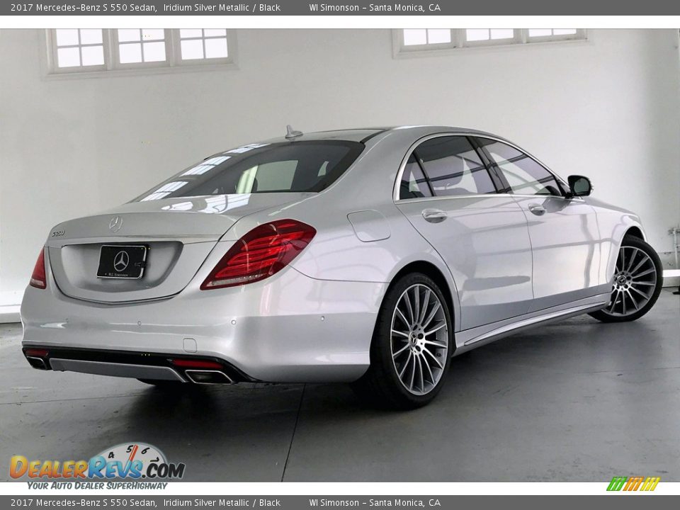 Iridium Silver Metallic 2017 Mercedes-Benz S 550 Sedan Photo #16