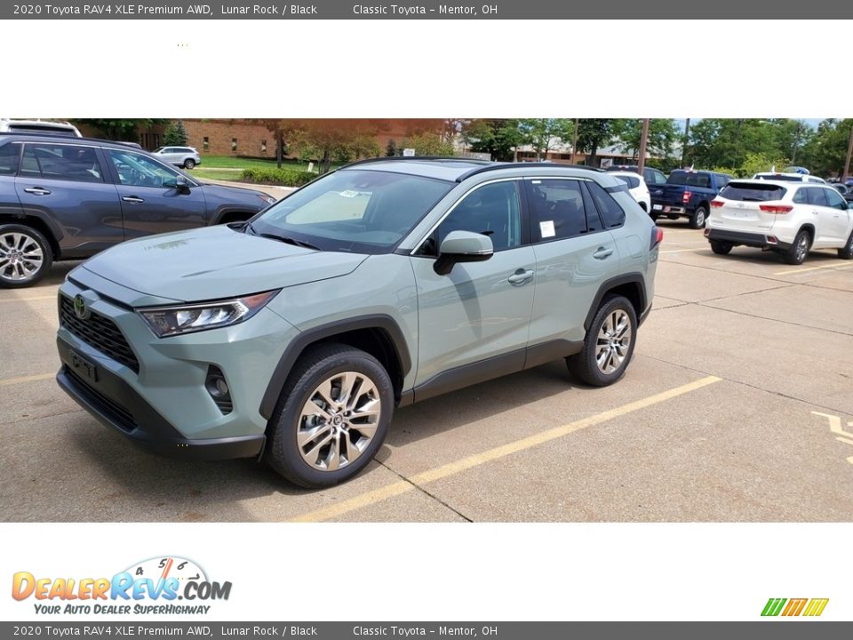 2020 Toyota RAV4 XLE Premium AWD Lunar Rock / Black Photo #1