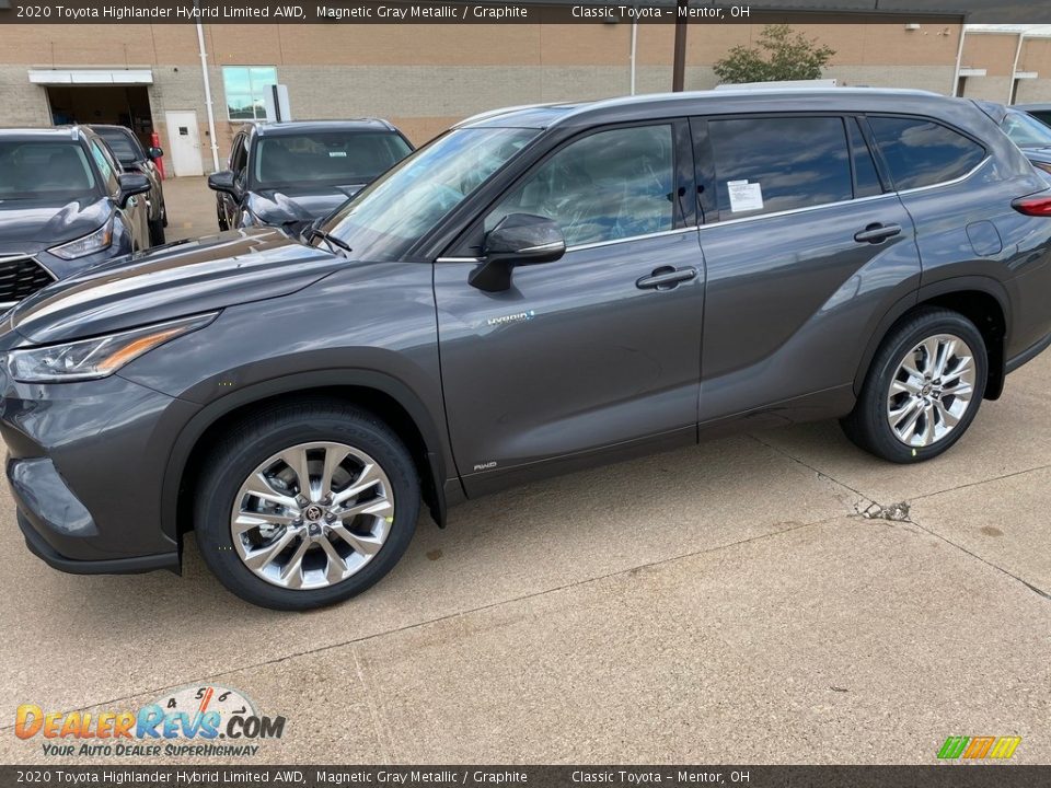 2020 Toyota Highlander Hybrid Limited AWD Magnetic Gray Metallic / Graphite Photo #1