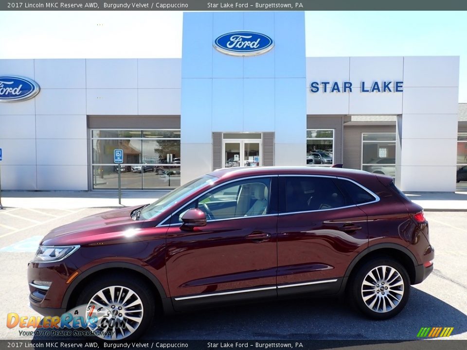 2017 Lincoln MKC Reserve AWD Burgundy Velvet / Cappuccino Photo #1