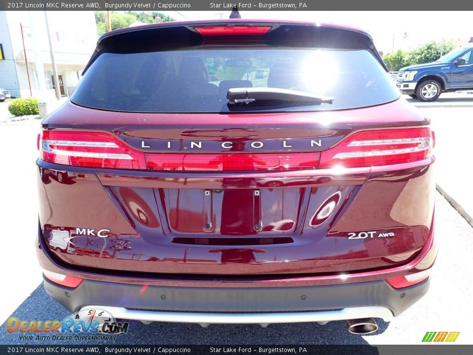 2017 Lincoln MKC Reserve AWD Burgundy Velvet / Cappuccino Photo #4