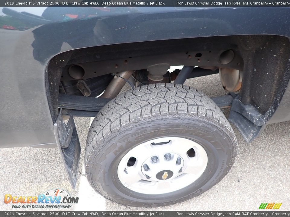 2019 Chevrolet Silverado 2500HD LT Crew Cab 4WD Deep Ocean Blue Metallic / Jet Black Photo #5