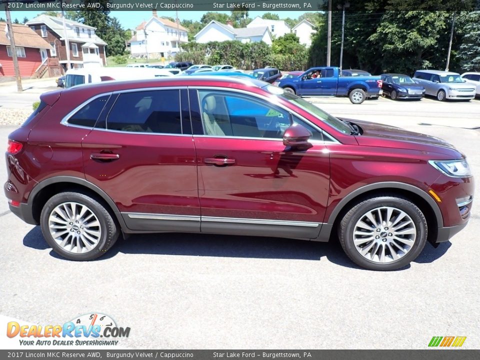 2017 Lincoln MKC Reserve AWD Burgundy Velvet / Cappuccino Photo #7