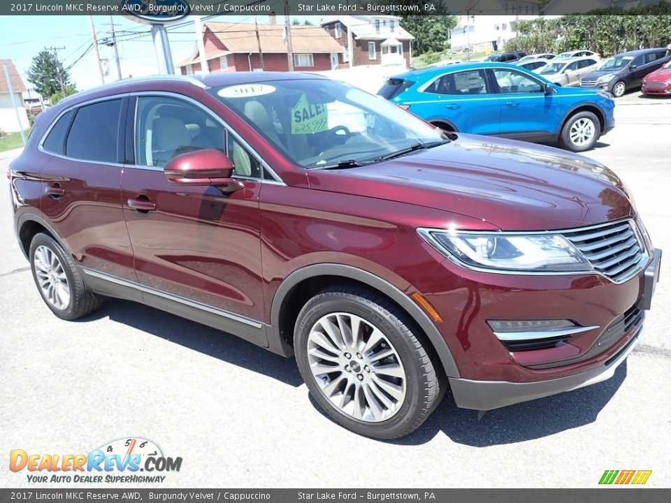 2017 Lincoln MKC Reserve AWD Burgundy Velvet / Cappuccino Photo #8