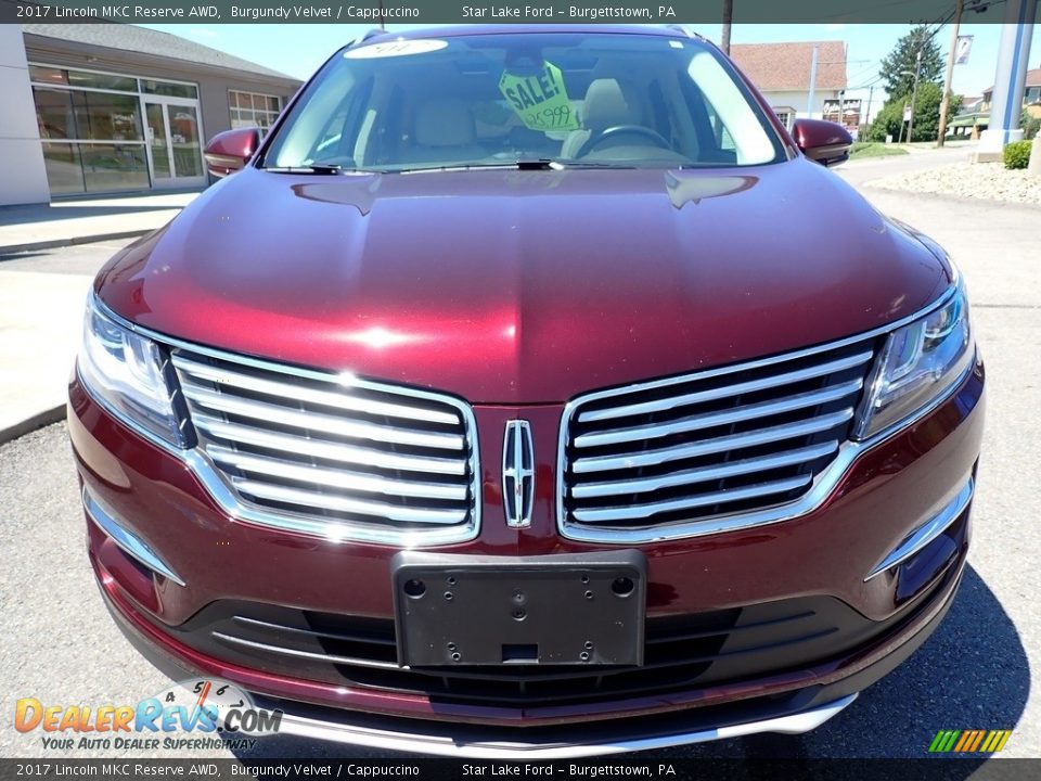 2017 Lincoln MKC Reserve AWD Burgundy Velvet / Cappuccino Photo #9