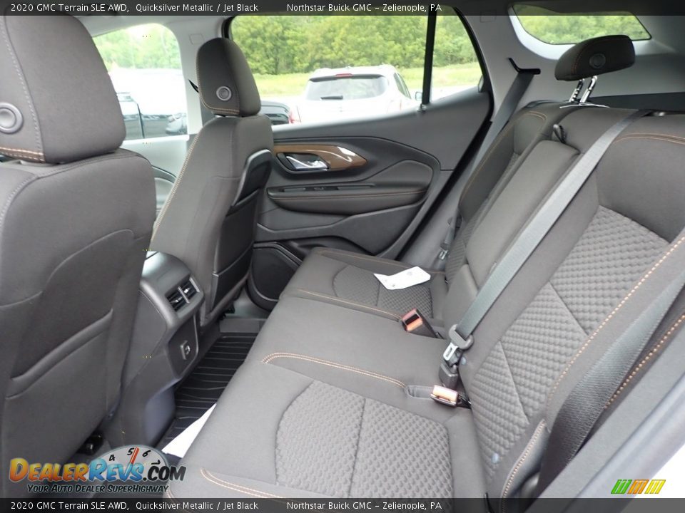 2020 GMC Terrain SLE AWD Quicksilver Metallic / Jet Black Photo #14