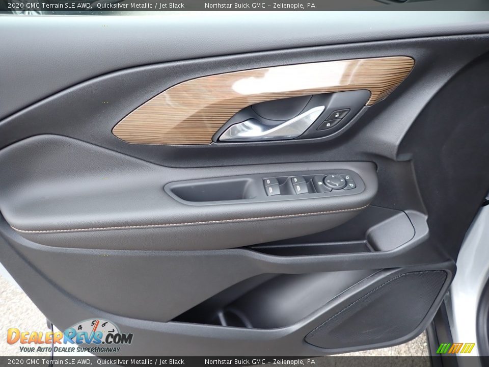 2020 GMC Terrain SLE AWD Quicksilver Metallic / Jet Black Photo #16