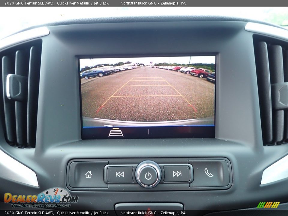 2020 GMC Terrain SLE AWD Quicksilver Metallic / Jet Black Photo #18