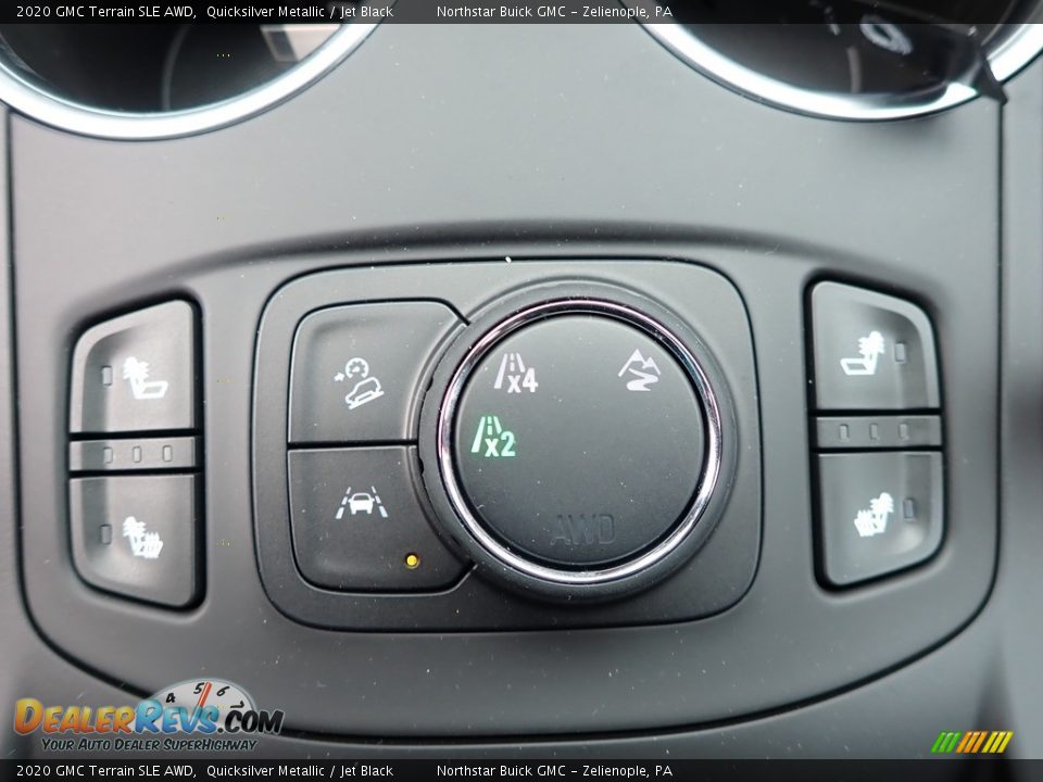 2020 GMC Terrain SLE AWD Quicksilver Metallic / Jet Black Photo #20