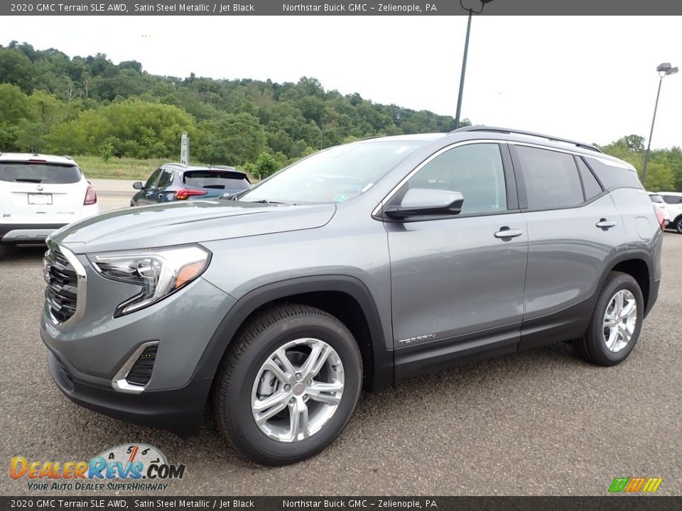 2020 GMC Terrain SLE AWD Satin Steel Metallic / Jet Black Photo #1