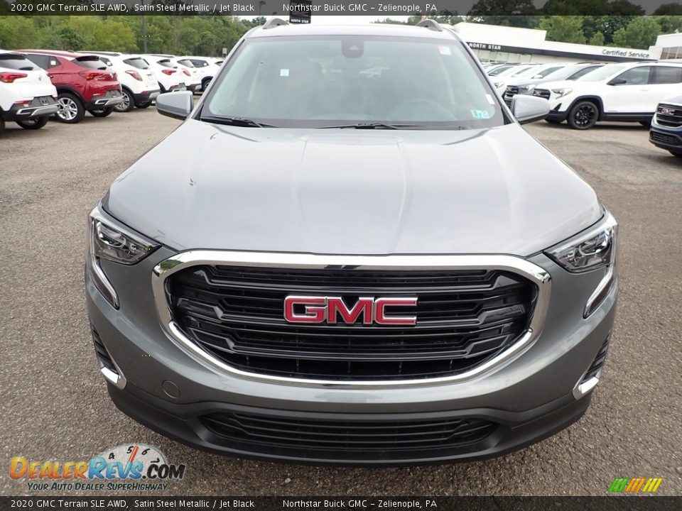 2020 GMC Terrain SLE AWD Satin Steel Metallic / Jet Black Photo #2