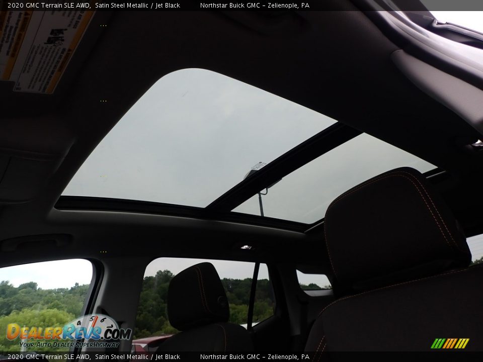 2020 GMC Terrain SLE AWD Satin Steel Metallic / Jet Black Photo #13