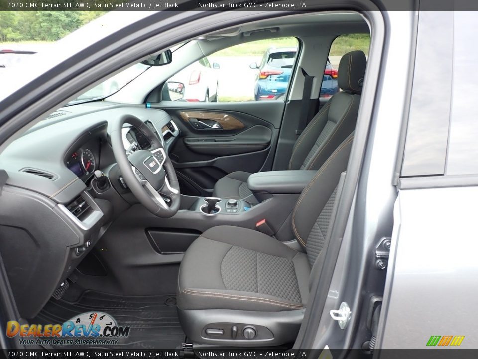 2020 GMC Terrain SLE AWD Satin Steel Metallic / Jet Black Photo #14