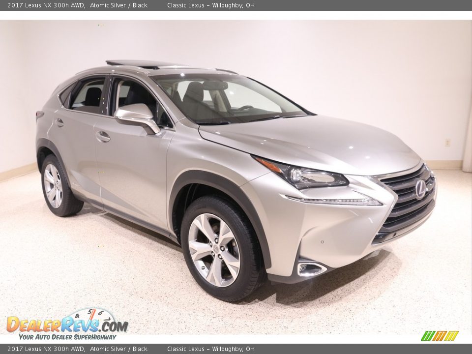 2017 Lexus NX 300h AWD Atomic Silver / Black Photo #1