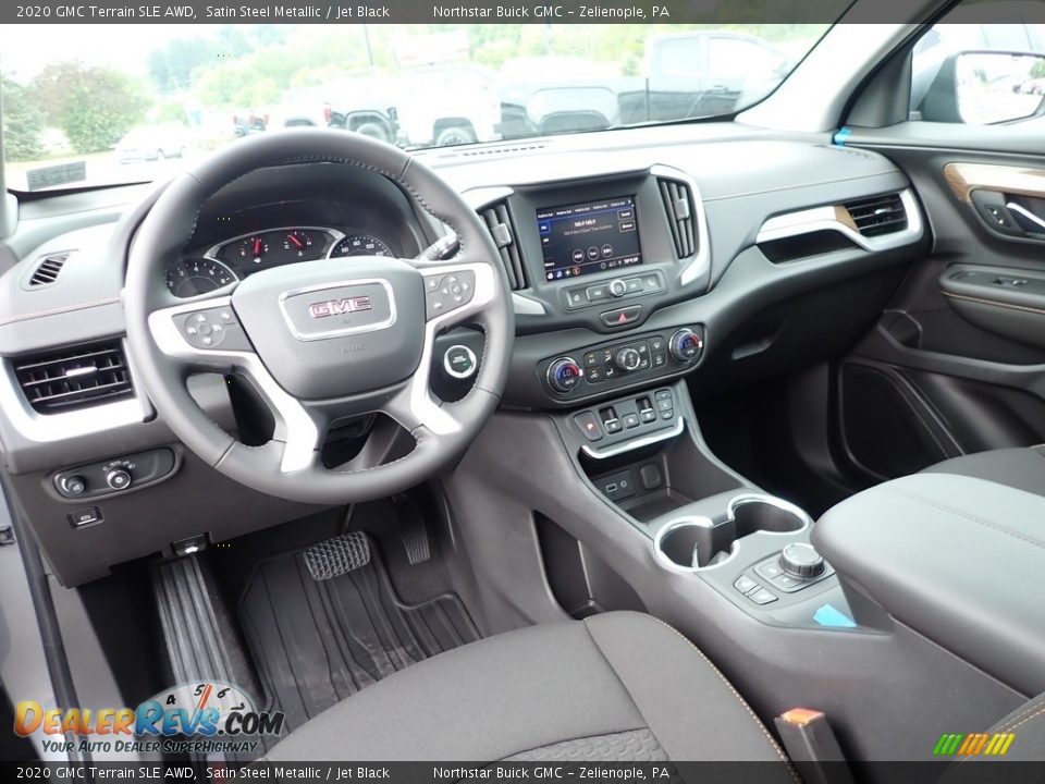 2020 GMC Terrain SLE AWD Satin Steel Metallic / Jet Black Photo #16