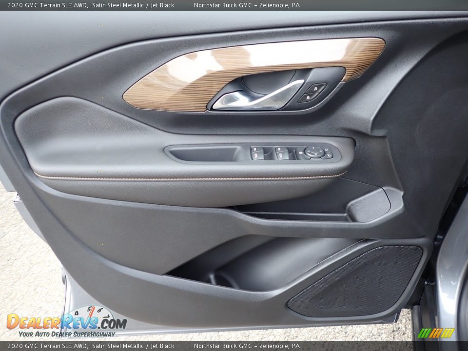 2020 GMC Terrain SLE AWD Satin Steel Metallic / Jet Black Photo #17