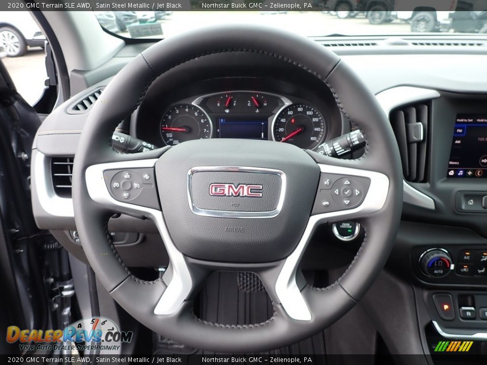 2020 GMC Terrain SLE AWD Satin Steel Metallic / Jet Black Photo #18