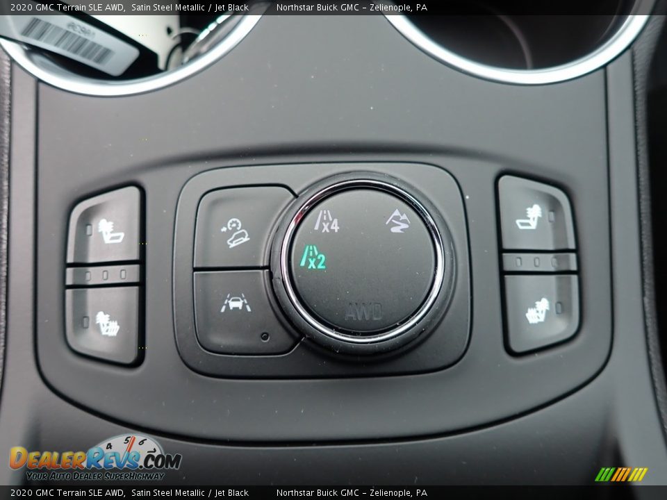 2020 GMC Terrain SLE AWD Satin Steel Metallic / Jet Black Photo #19