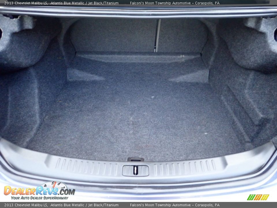 2013 Chevrolet Malibu LS Atlantis Blue Metallic / Jet Black/Titanium Photo #4
