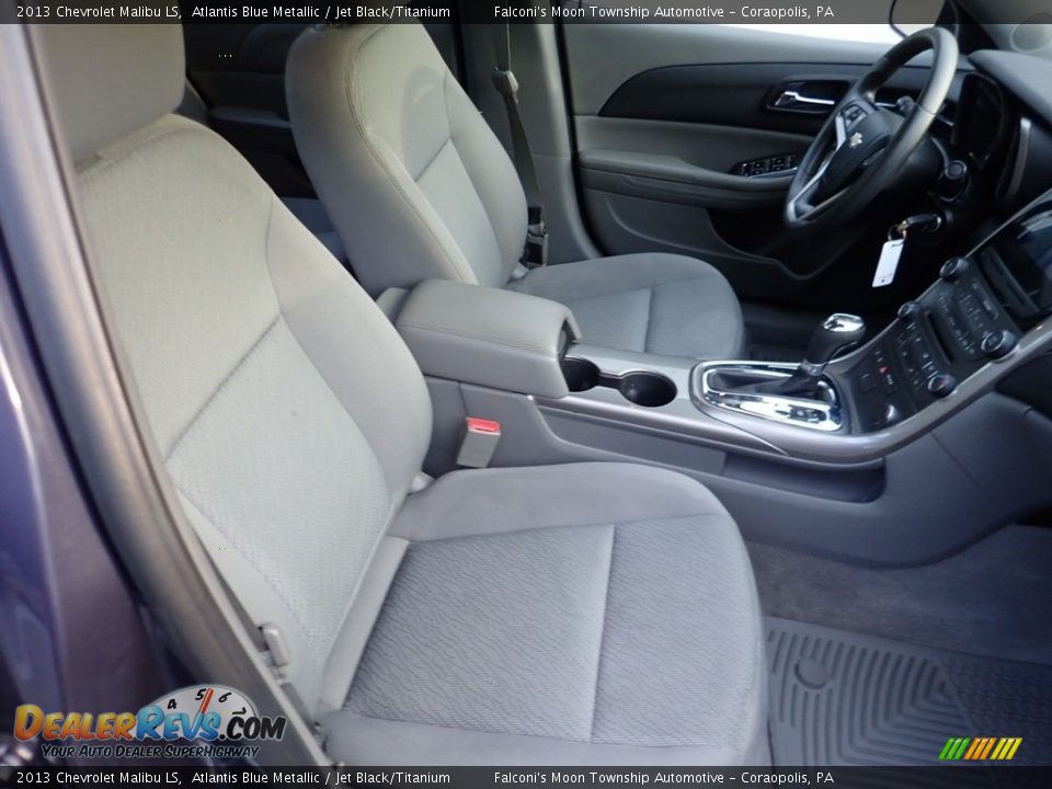 2013 Chevrolet Malibu LS Atlantis Blue Metallic / Jet Black/Titanium Photo #11