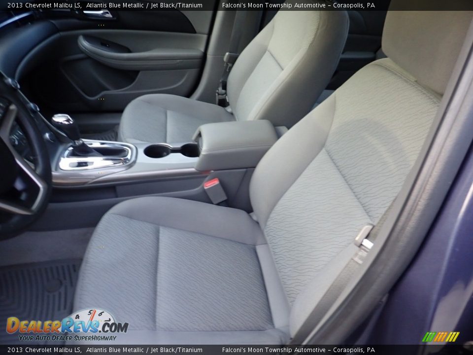 2013 Chevrolet Malibu LS Atlantis Blue Metallic / Jet Black/Titanium Photo #16