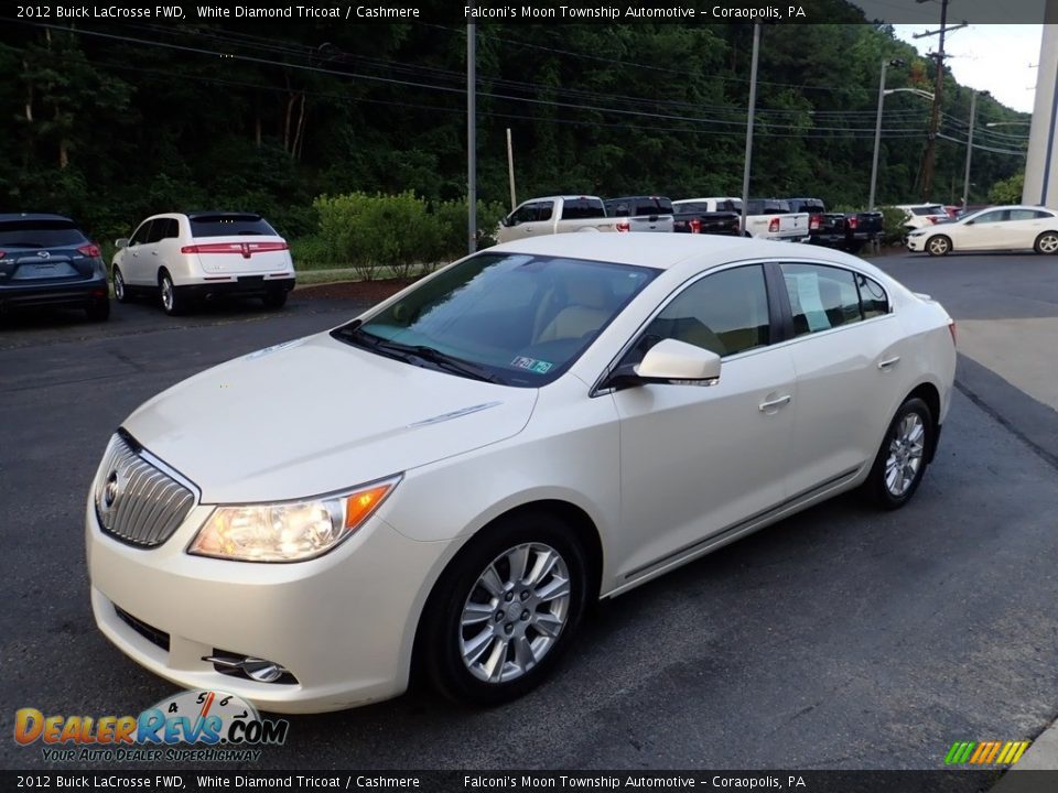 2012 Buick LaCrosse FWD White Diamond Tricoat / Cashmere Photo #7