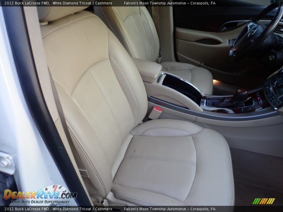 2012 Buick LaCrosse FWD White Diamond Tricoat / Cashmere Photo #11