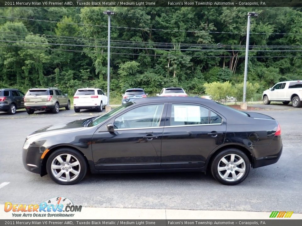 Tuxedo Black Metallic 2011 Mercury Milan V6 Premier AWD Photo #5