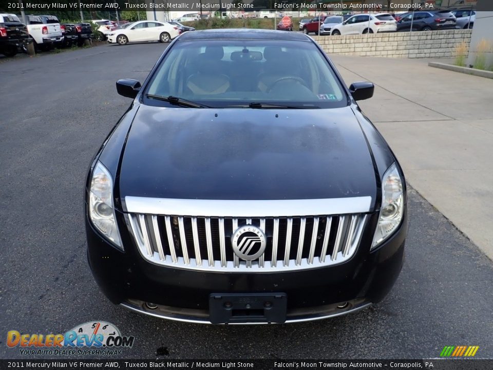 Tuxedo Black Metallic 2011 Mercury Milan V6 Premier AWD Photo #7