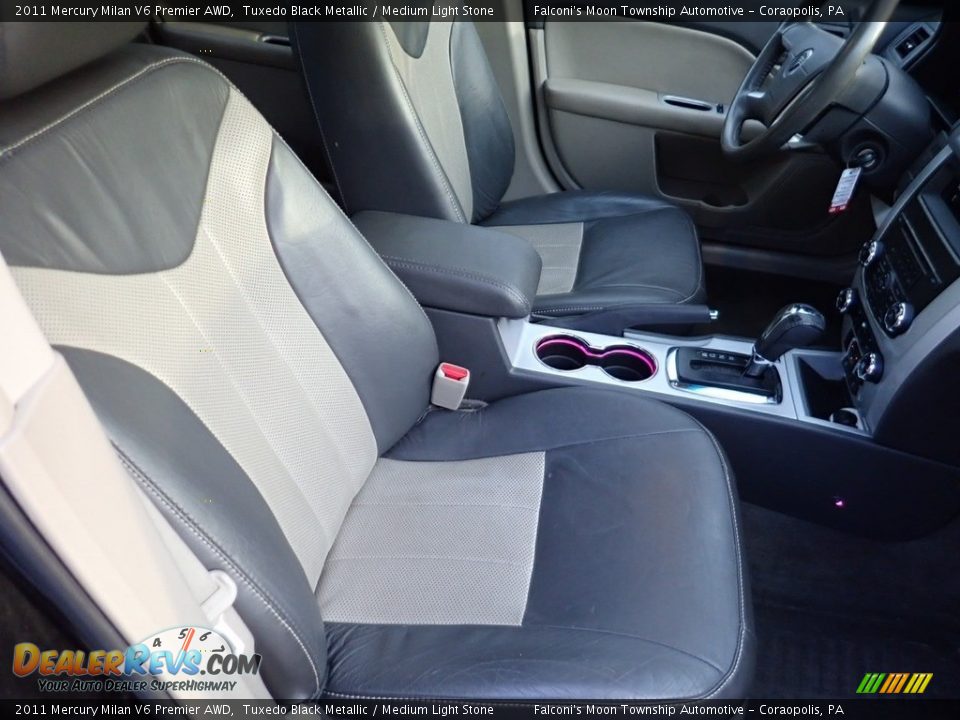 Front Seat of 2011 Mercury Milan V6 Premier AWD Photo #10