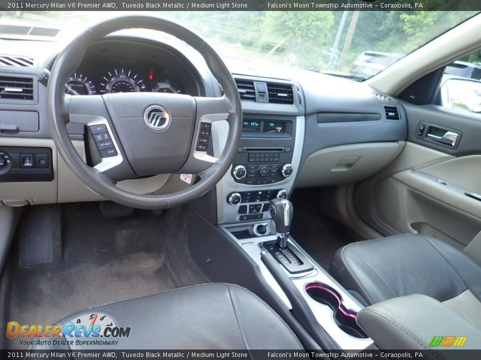 Medium Light Stone Interior - 2011 Mercury Milan V6 Premier AWD Photo #18