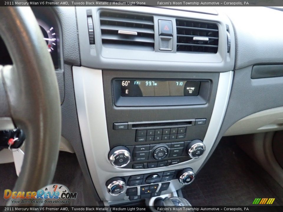 Controls of 2011 Mercury Milan V6 Premier AWD Photo #23