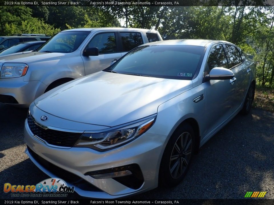 2019 Kia Optima EX Sparkling Silver / Black Photo #1