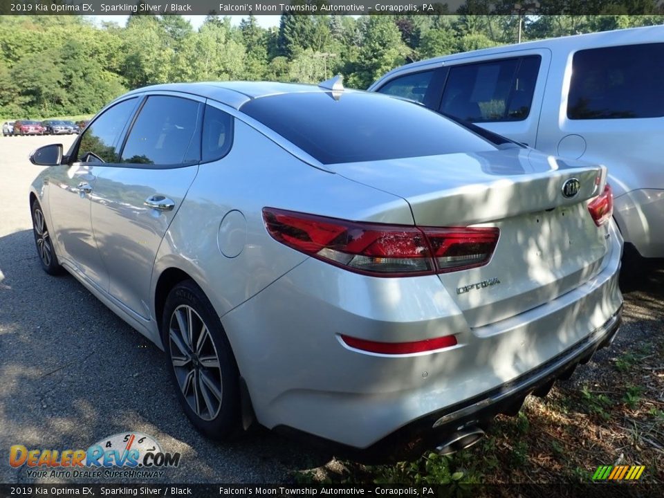 2019 Kia Optima EX Sparkling Silver / Black Photo #2