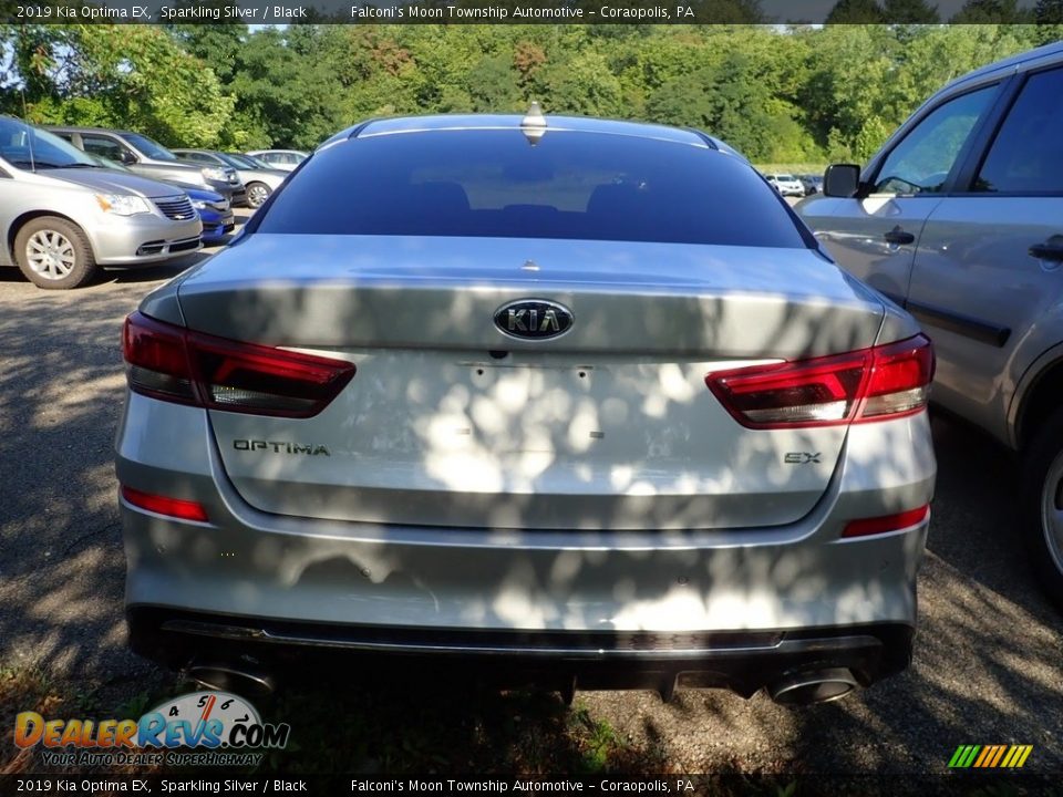 2019 Kia Optima EX Sparkling Silver / Black Photo #3