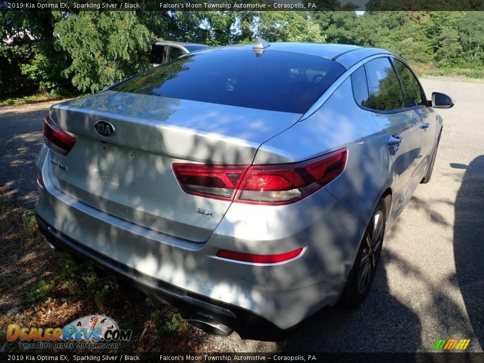 2019 Kia Optima EX Sparkling Silver / Black Photo #4