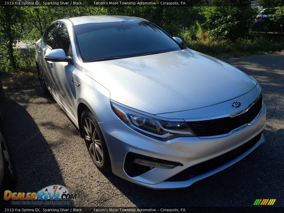 2019 Kia Optima EX Sparkling Silver / Black Photo #5